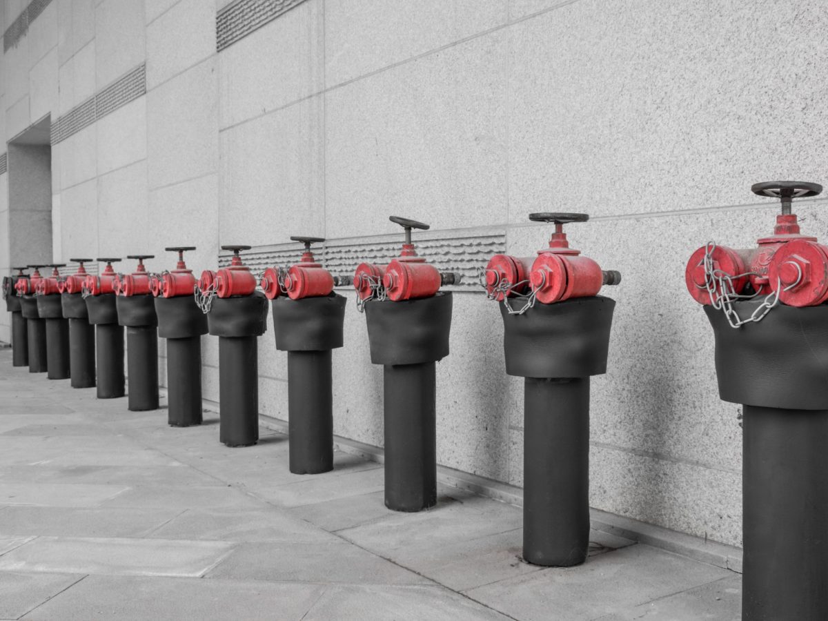 rust on water sprinkler